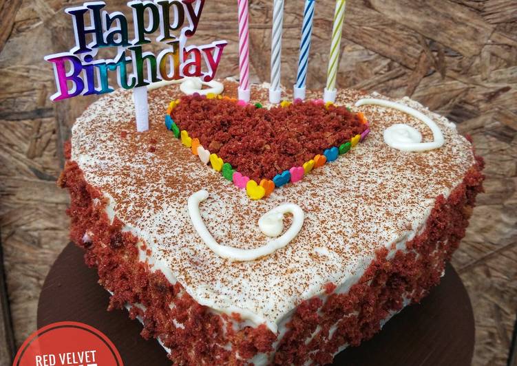 resep lengkap untuk Red Velvet ?? Cake - FLo