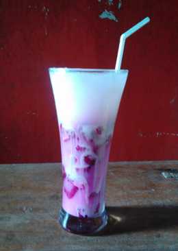 Es Soda Susu Naga Merah