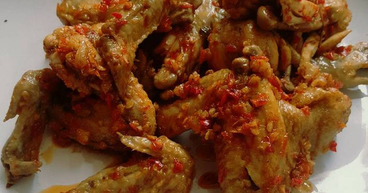  Resep  Sayap ayam  jeletot  oleh Yusni Yusrani Cookpad