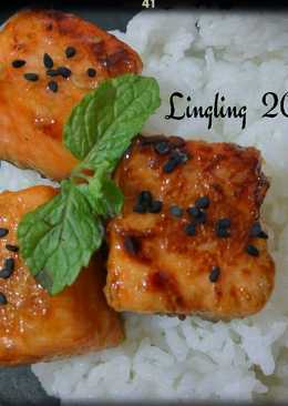 Salmon Teriyaki Simple