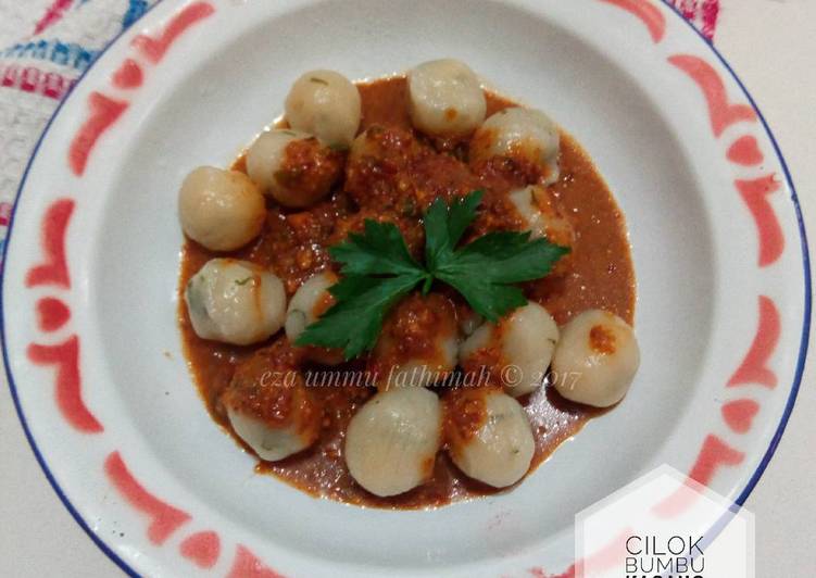 resep Cilok (Takaran sendok)