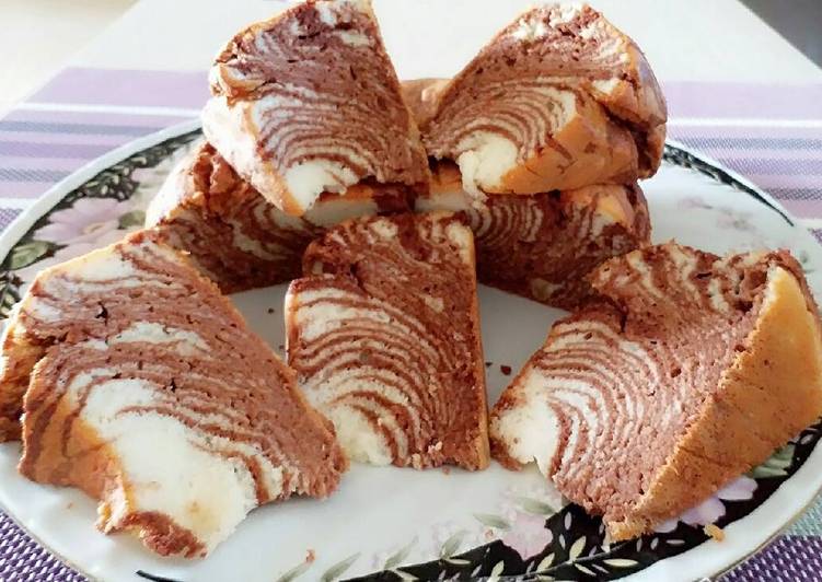 gambar untuk cara membuat ??Low Carb Zebra Cake Putih Telur??#ketopad