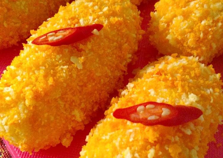 resep makanan Kroket Singkong Isi Daging Ayam