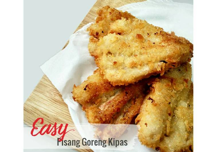 bahan dan cara membuat Pisang Goreng Kipas Renyah