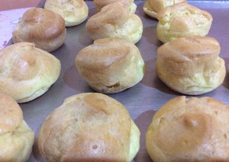 resep lengkap untuk Kue sus