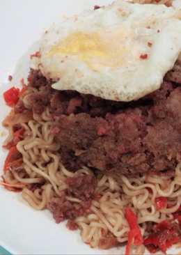 Mie Abang Adek ala coba-coba