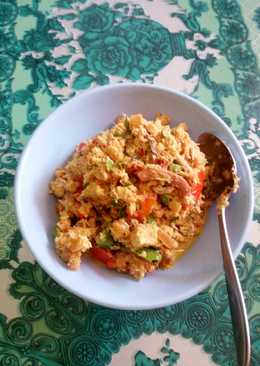 Botok tempe cumi