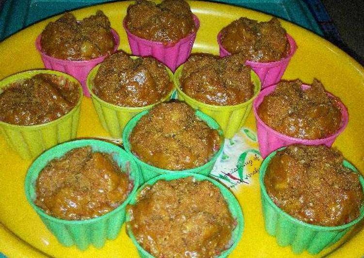 resep masakan Bolu Kukus Mekar Tape mix Gula Merah(No Telur No Sprite)