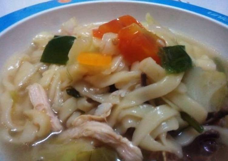 gambar untuk resep makanan Noodle Soup Meet Native Chicken