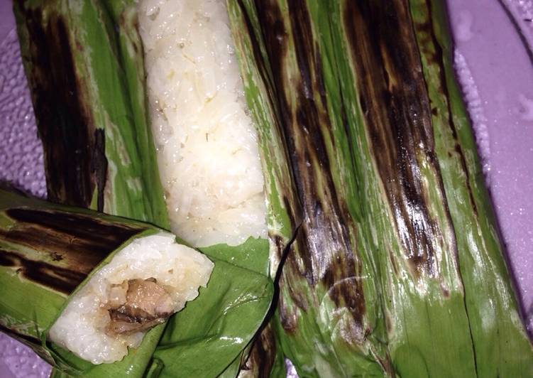 resep Lalampa / Lemper menado