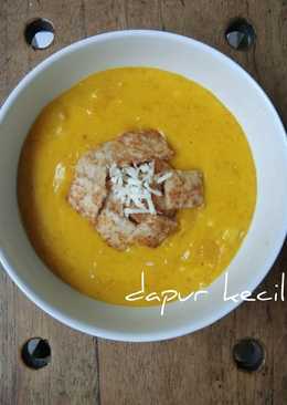 Pumpkin cream soup