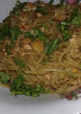 Mie goreng telur balado