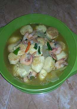 Tofu udang saos tiram