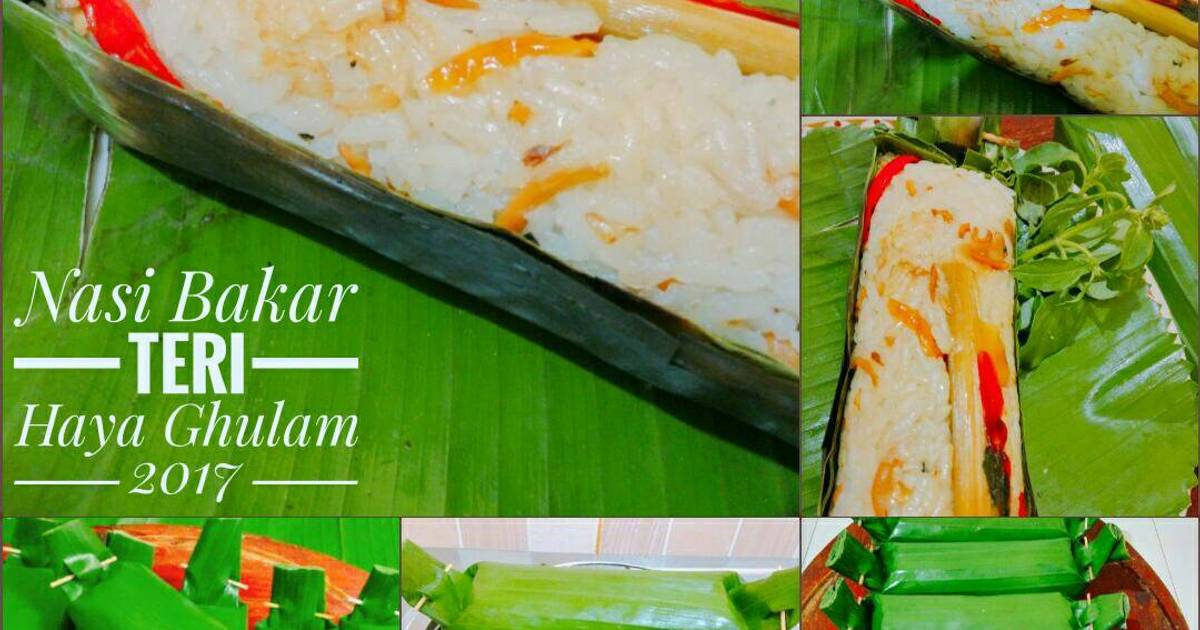 Resep Nasi  Bakar  Ikan  Teri  oleh Haya Ghulam Cookpad