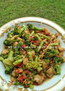 Brokoli Udang Saus Tiram