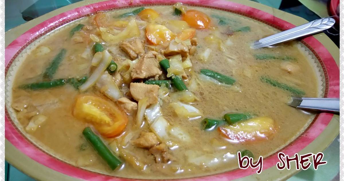 Resep Tongseng ayam (non pedes) ala She Tsai Yang