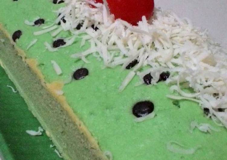 Resep Bolu pandan santan irit 2 telur Kiriman dari Bunda HasnaAlip