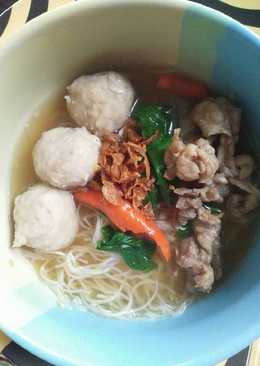 Bakso bihun kuah