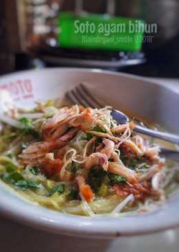 Soto ayam bihun Medan