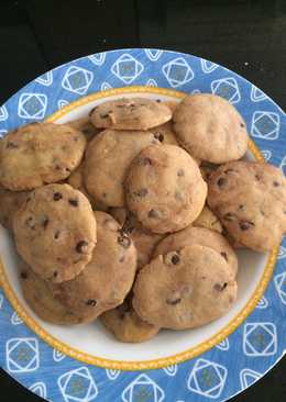 Choco chip cookies renyah