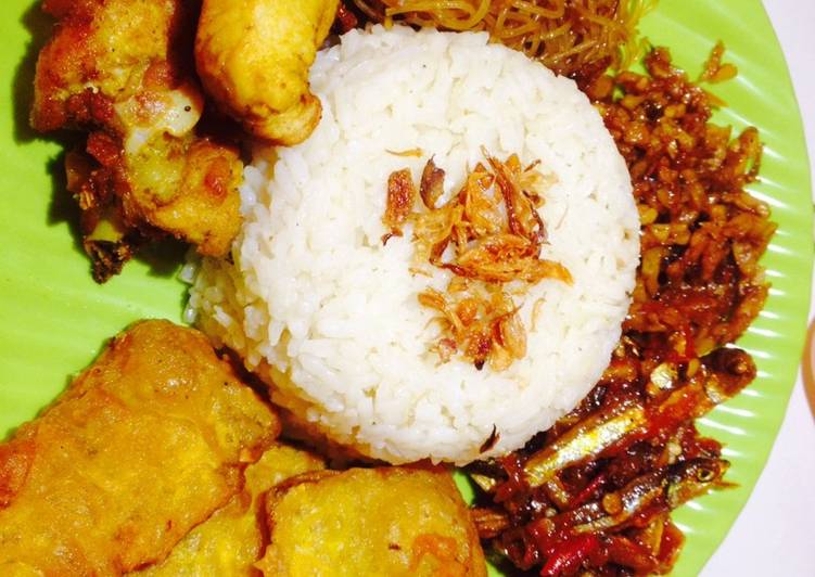 cara membuat Nasi uduk rumahan sederhana