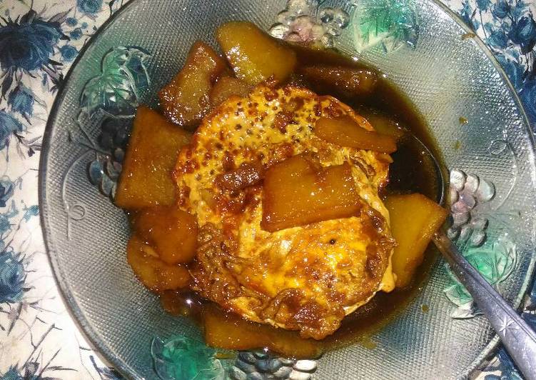 gambar untuk cara membuat Semur kentang telur (ceplok) ala anak kos