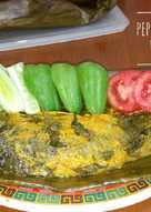 Pepes ikan mas duri lunak