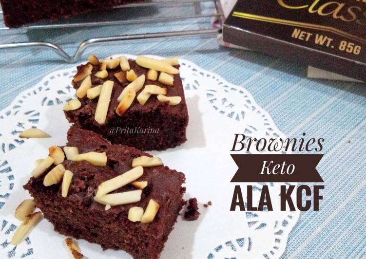 resep Brownies Keto ala Ketobetic