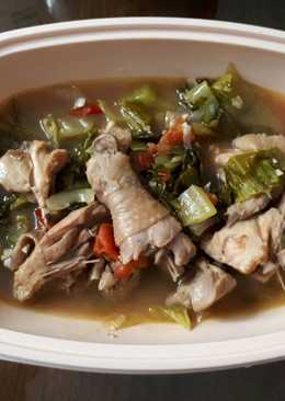 Ayam sayur asin