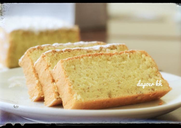 cara membuat Banana Chiffon Cake ??