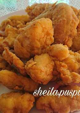 Hot crispy chicken