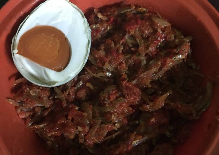 resep Sambel goreng teri mercon