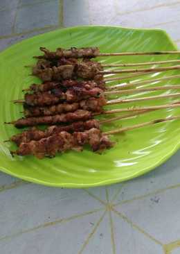 Sate Ayam Pedas Manis Tanpa Arang