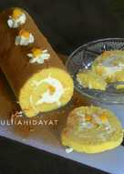 Sweet Corn Japanese Roll Cake