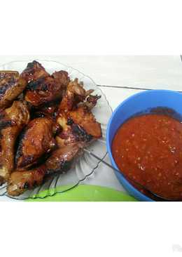 Ayam bakar pedas manis gurih