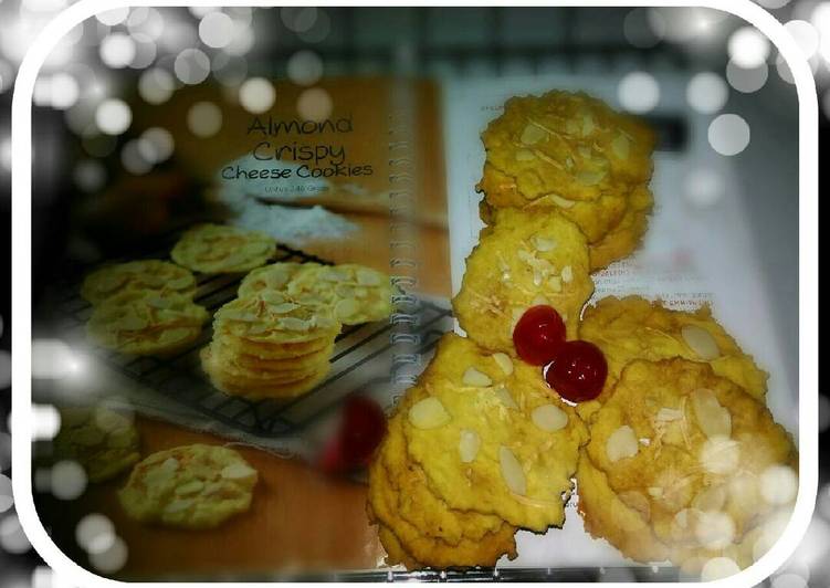 Resep Almond crispy cheese cookies Kiriman dari vina septiana