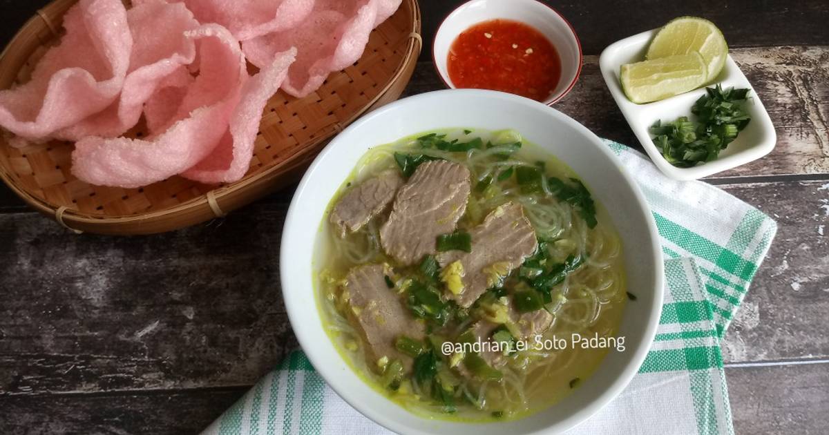 67 resep  soto padang  enak dan sederhana Cookpad