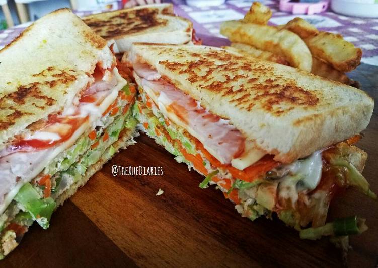  Resep  Roti  Sandwich ala  Korea  oleh TheXueDiaries Cookpad