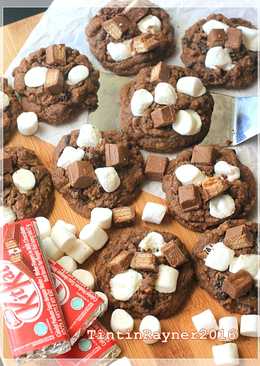 S'More Pudding Cookies - Cookies Chewy&Empukkk pake Nutrijell
