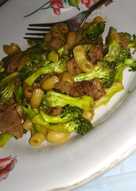 BBM (Broccoli Beef Macaroni) lada hitam