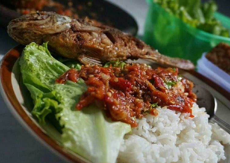 resep lengkap untuk Sambel bajak special