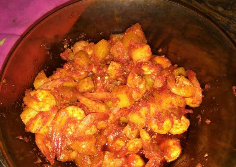 Resep Kentang udang sambal balado Oleh Vita Diatriyana Soetawijaya