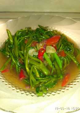 Tumis kangkung simple #BantuMantenBaru