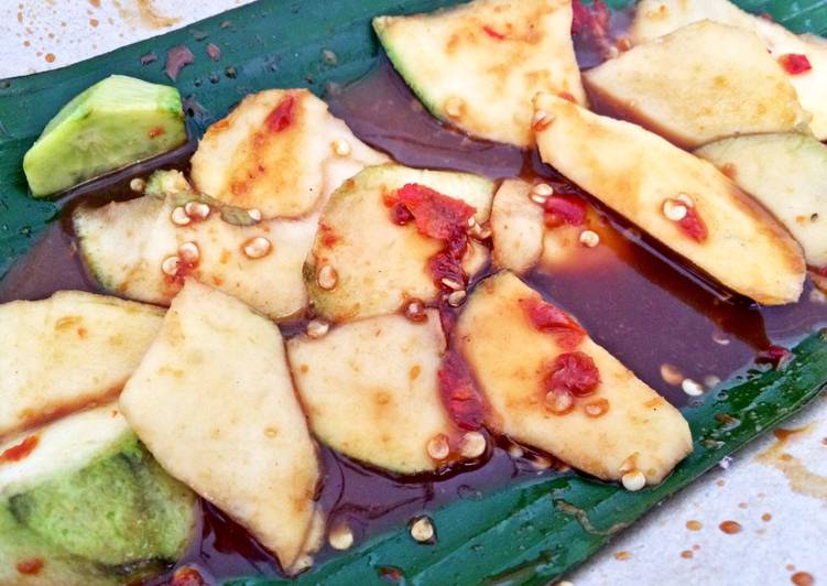 resep Rujak Buah Petis Khas Madura