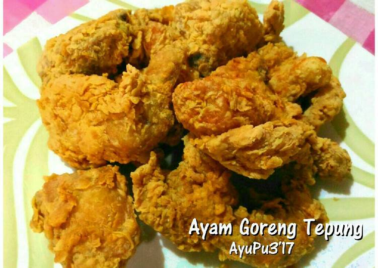 gambar untuk resep Ayam goreng tepung enakk simpel, mudah bkinx.. recomended????