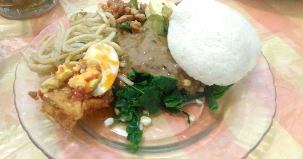 21 resep nasi pecel jawa timur enak dan sederhana Cookpad