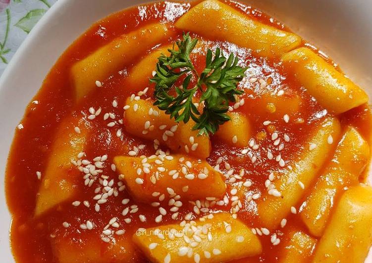 Makanan Korea Tteokboki Makanan Korea Tteokboki