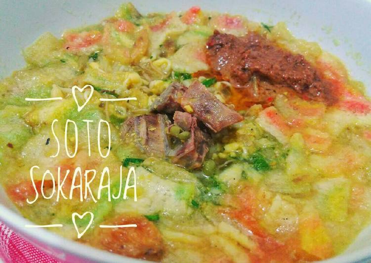 resep makanan Soto Sokaraja Homemade