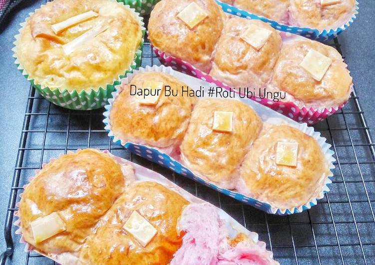 gambar untuk resep makanan Roti Ubi Ungu