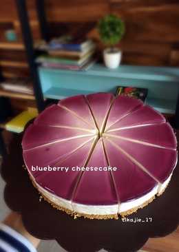 Blueberry cheesecake (no baked)